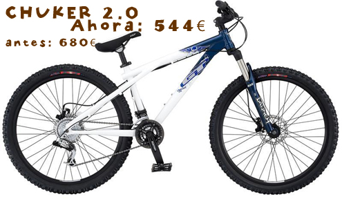 Bicicleta Chuker 2.0 oferta 544&euro;